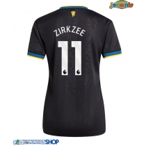 Maglie da calcio Manchester United Joshua Zirkzee #11 Terza Maglia Femminile 2025-26 Manica Corta